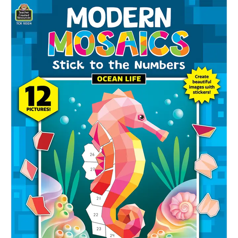 Teacher Creative Resources | Modern Mosaics | Ocean Life - CR Toys