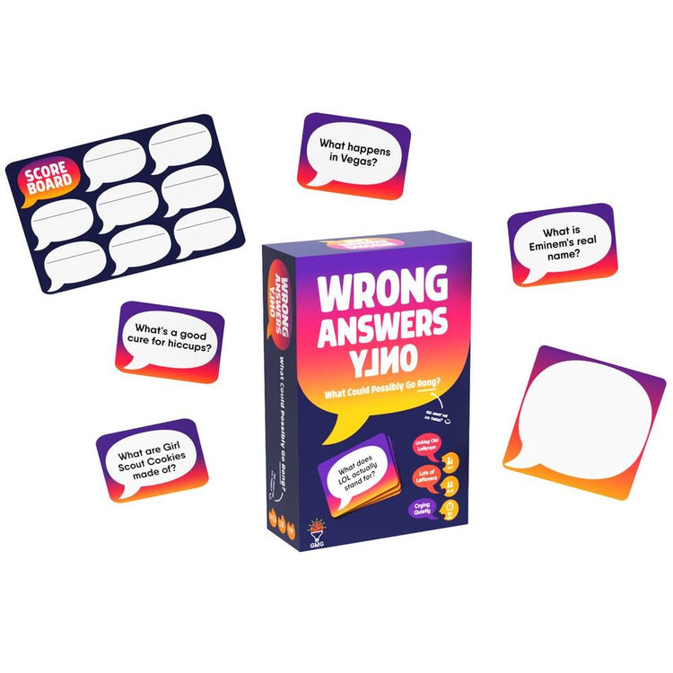 Wrong Answers Only | Group Game | Ages 14+