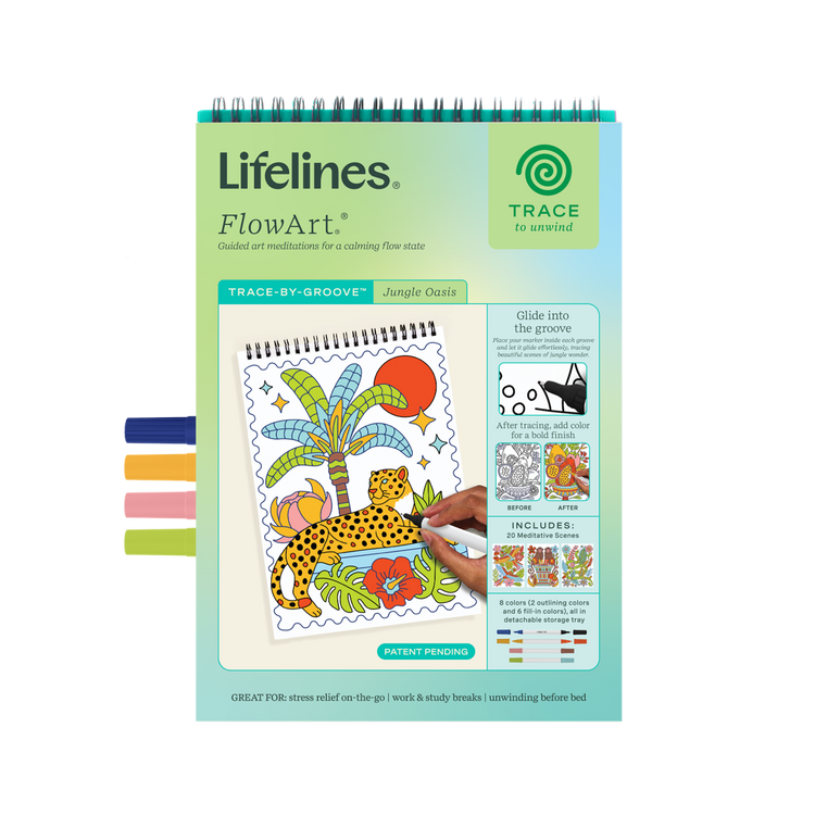 Lifelines | FlowArt | Trace-By-Groove, Jungle Oasis - CR Toys