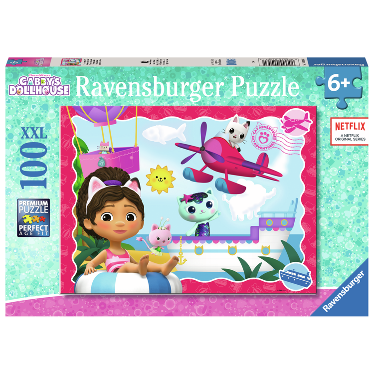 Puzzle | Gabby's Dollhouse | 100 pc XXL - CR Toys