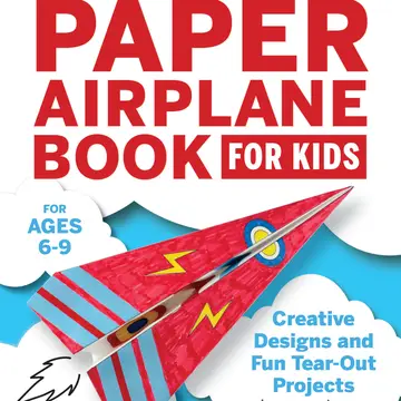 Awsome Paper Airplane Book for Kids 6+ - CR Toys