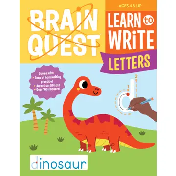 Brain Quest Learn to Write: Letters - CR Toys