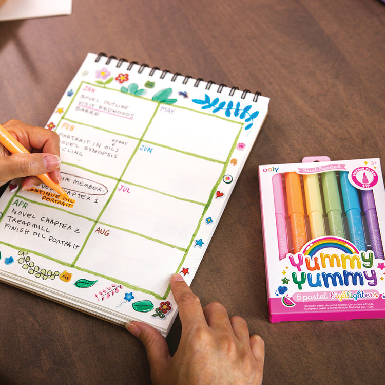 Yummy Yummy | Scented Pastel Highlighters 6 Pack 130-106
