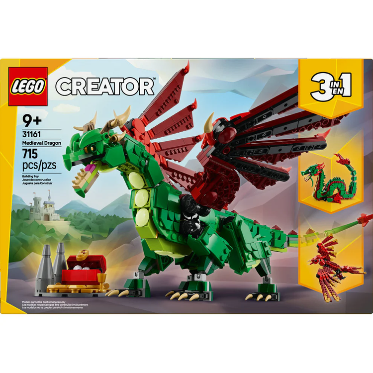 CREATOR™ 3 in 1 Medieval Dragon