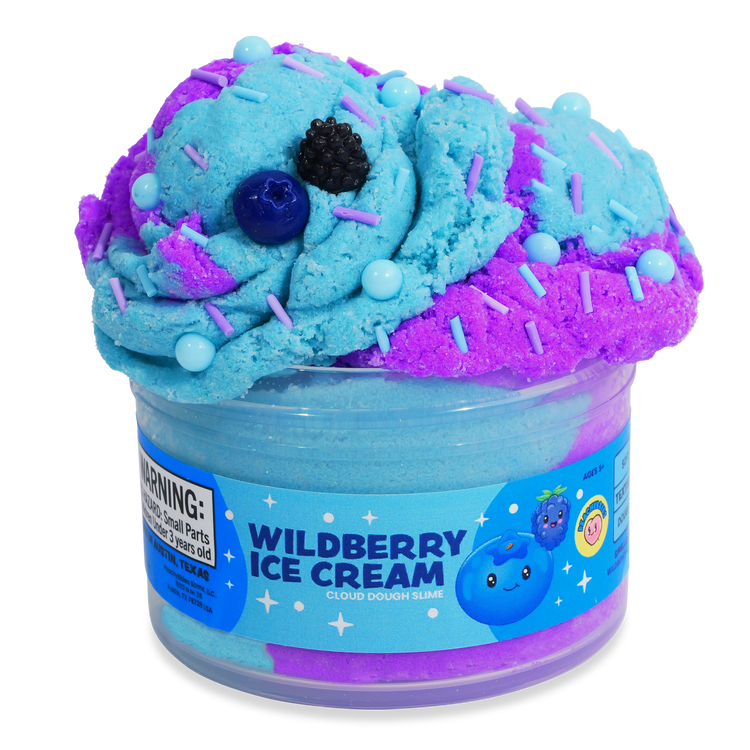 Pechybbies | Wildberry Ice Cream Cloud Slime - CR Toys