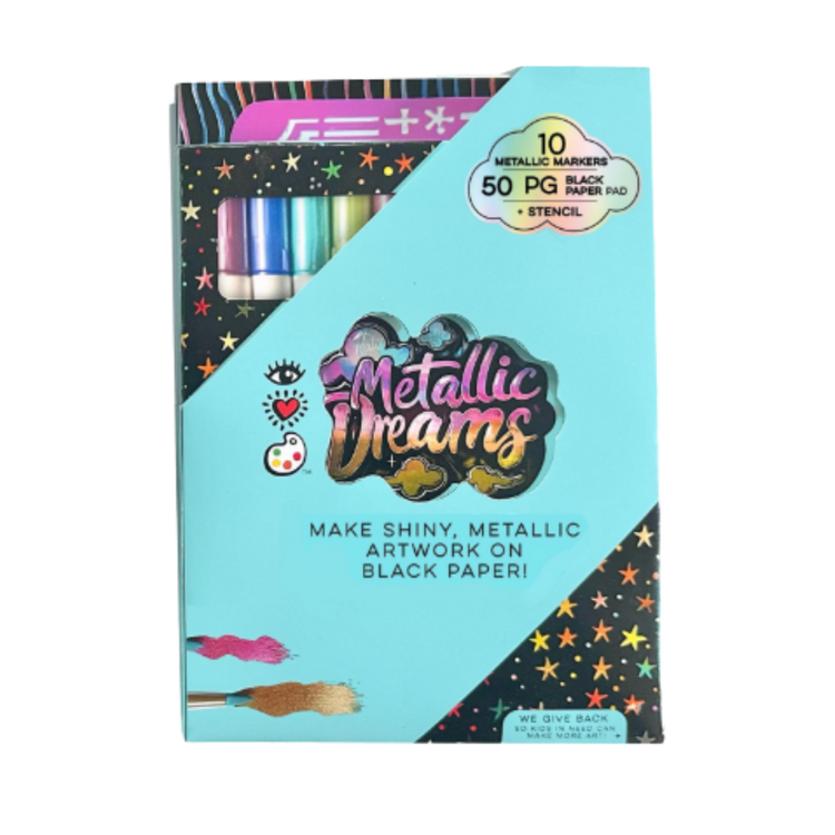 iHeartArt Metallic Dreams Marker All-In-One Set 8+