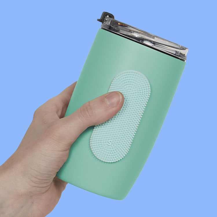 Slabs Silicone Sensory Sticker | Static Teal - 2