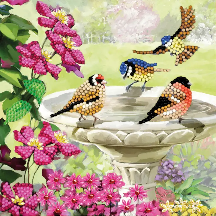 Crystal Art Card Kit | Bird 8+ - 2