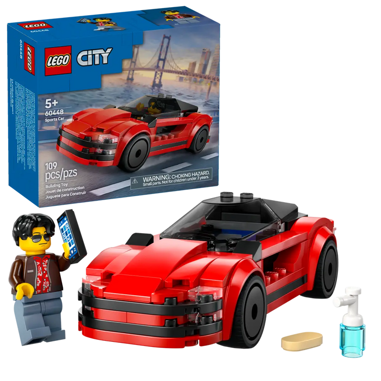 Lego City | Red Sports Car 60448