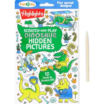 Scratch-and-Play | Dinosaur Hidden Pictures