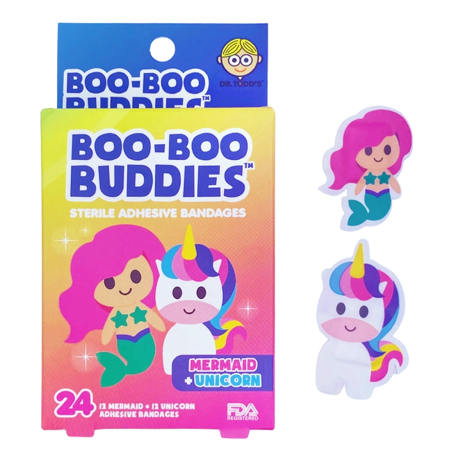 Boo Boo Buddies | Mermaid & Unicorn Bandages
