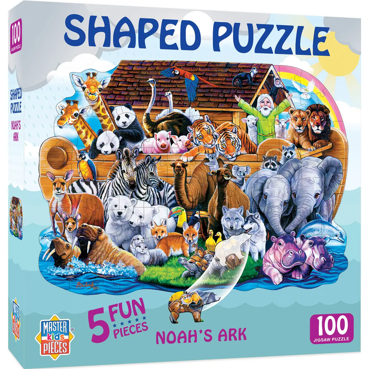 Noah's Ark 100pc Shaped Puzzle