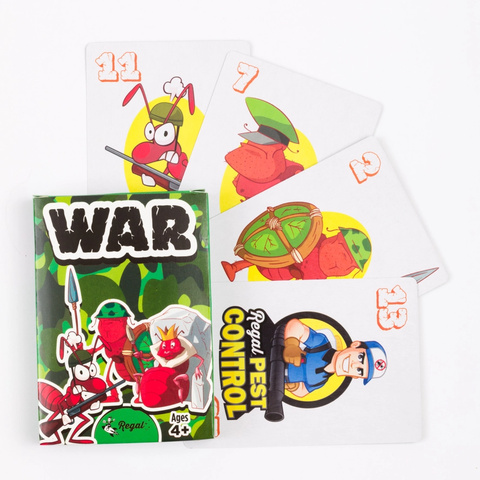 War Card Game Ages 4+