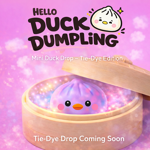 Hello Duck Dumpling | Mini Tie-Dye - CR Toys