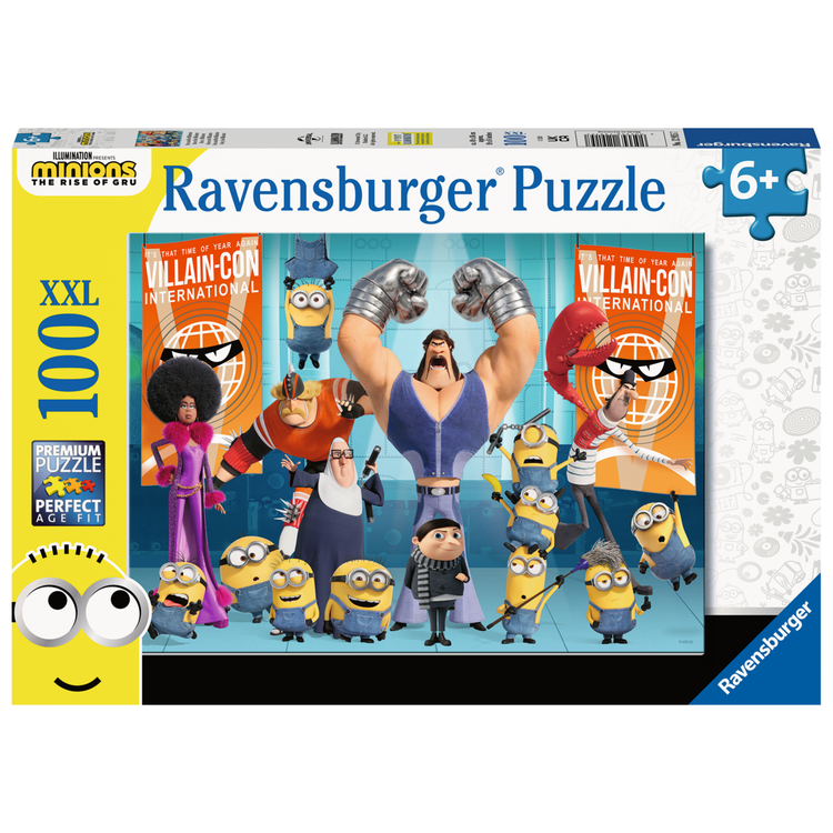 Puzzle | Minions 2: Rise of Gru | 100 pc XXL - CR Toys