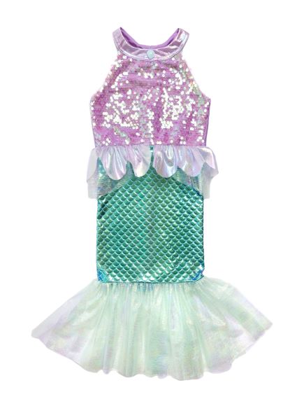 Gown | Misty Mermaid Dress Lilac/Blue 3-4 - 2