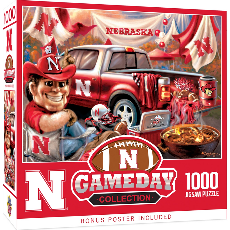 Nebraska Cornhuskers Gameday 1000pc Puzzle