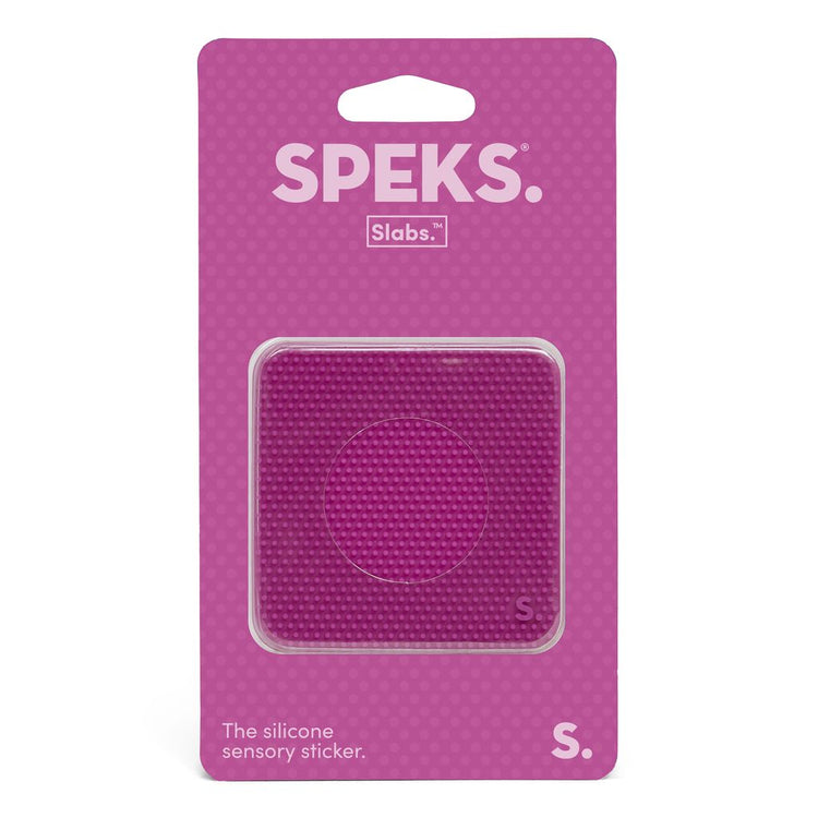 Slabs Silicone Sensory Sticker | Static Purple - 1