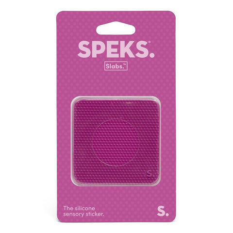 Slabs Silicone Sensory Sticker | Static Purple - 1