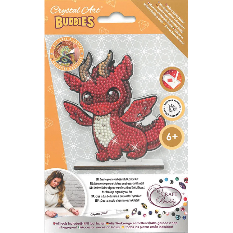Crystal Art Buddies | Dragon 6+ - 1