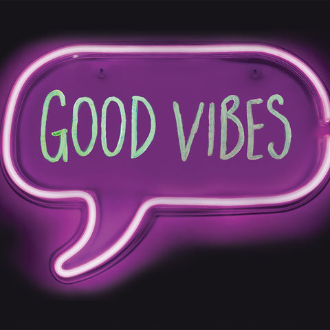 Neon Speech Bubble Message Light Frame - 1