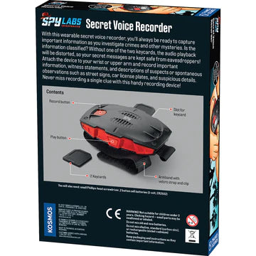 Spy Labs |Secret Voice Recorder 548005