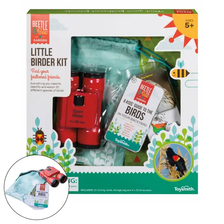 Beetle & Bee | Little Birder Set-Bird Watching for Kids 5+ - CR Toys