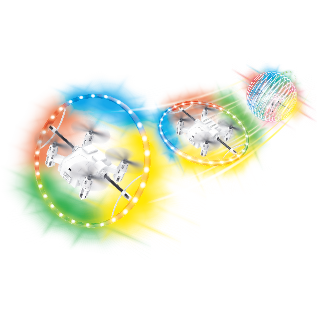 Halospin Rotating Light Ring Drone Ody-7700