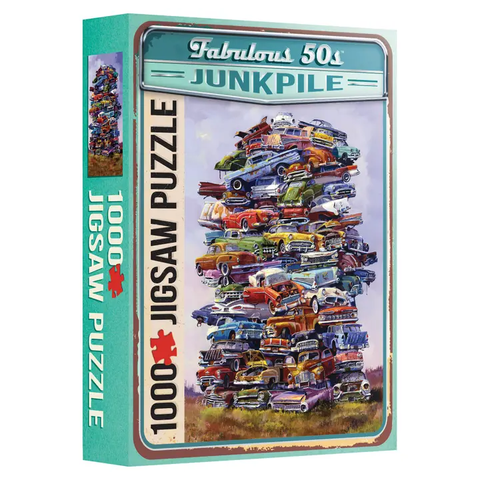 Puzzle | Fabulous 50s Classic Cars | 1000 Pieces - 1