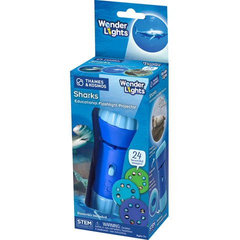 Wonder Lights | Sharks Educational Flashlight Projector 3+ - 1