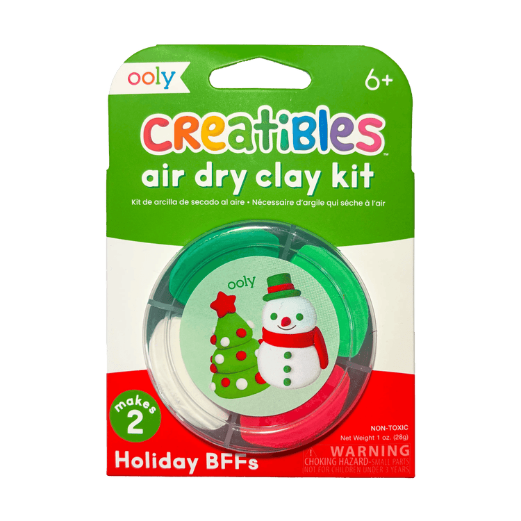 Creatibles | Holiday BFFs Air-Dry Clay Kit 6+ - 1