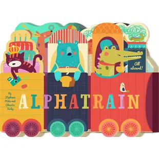 Alphatrain Board Book