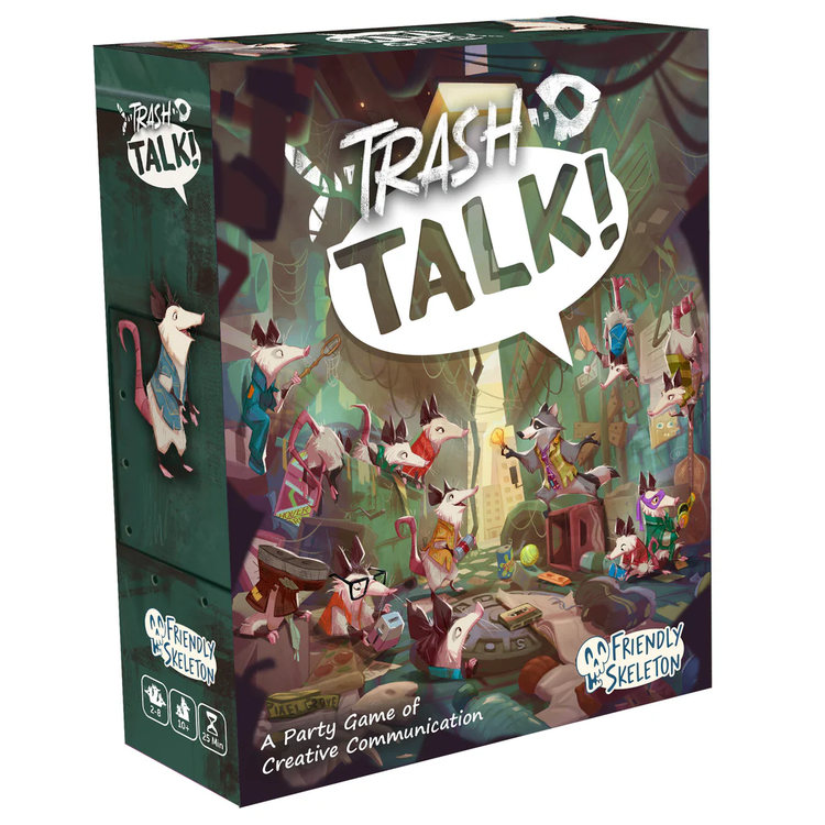 Trash Talk | Party Game Ages 10+ | 2-8 Players