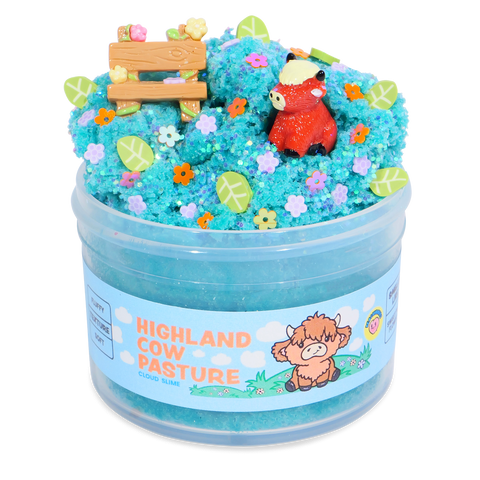 Peachybbies | Highland Cow Pasture Cloud Slime