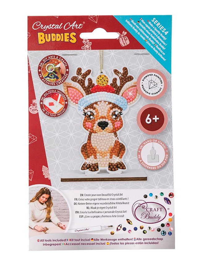 Crystal Buddies | Christmas Ornament | Reindeer 6+ - 1