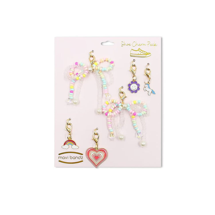 Rainbow Shoe Charms