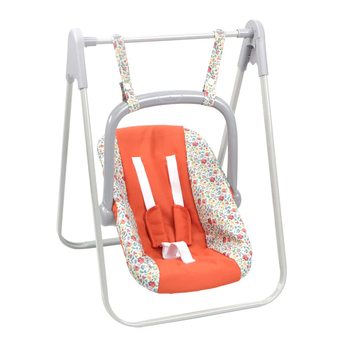 Berenguer Boutique | Playtime | 2 In 1 Baby Doll Swing And Portable Carrier | For Dolls Up To 18" - 1