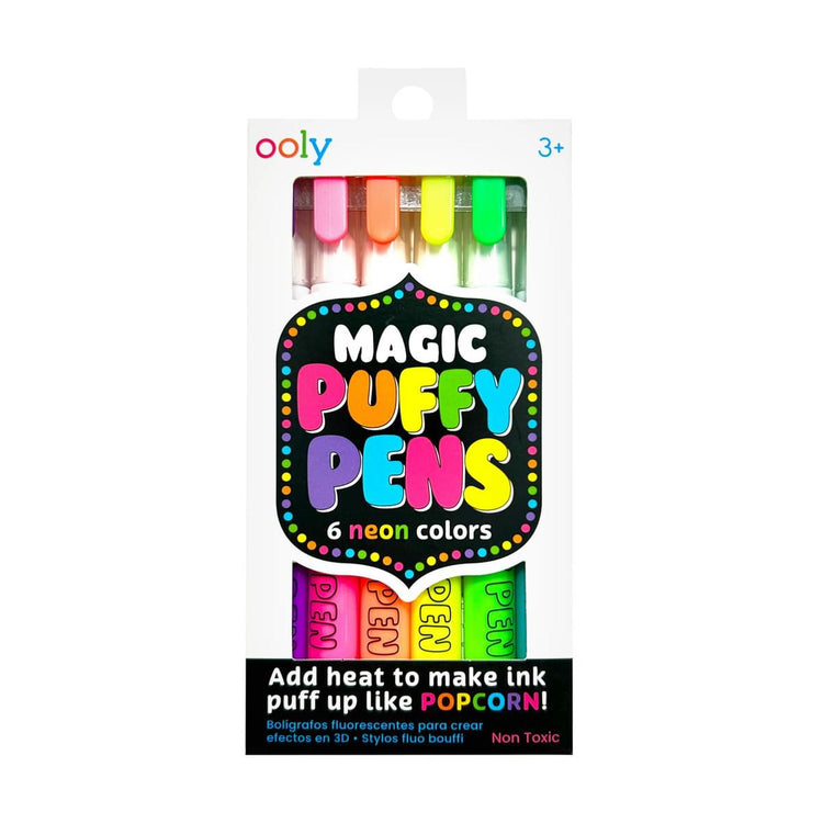 Magic Neon Puffy Pens 132-062