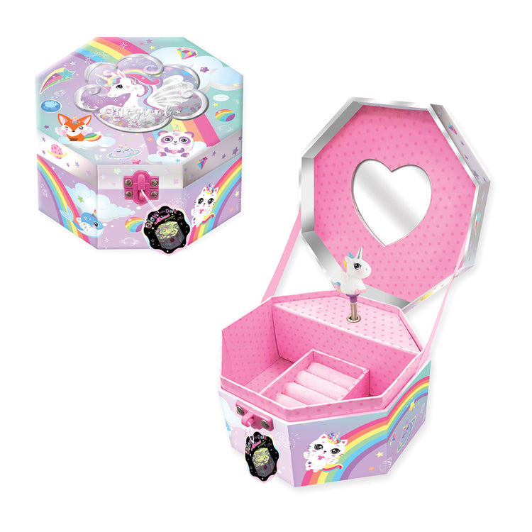 Musical Jewelry Box with Figurine | Glow in the Dark | Unicorn 5+