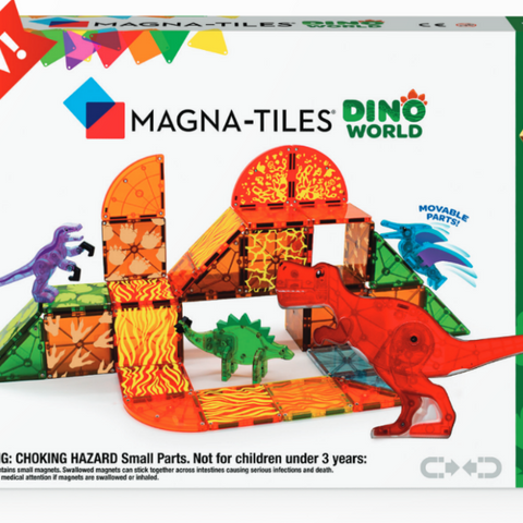 Magna-Tiles | Dino World 40 Pc - 1