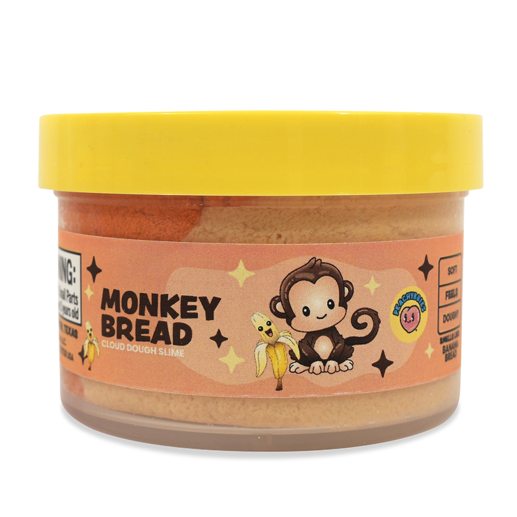Peachybbies Slime | Monkey Bread Cloud Dough Slime - 4