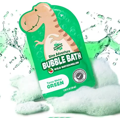 Tub Works | Magical Kids Bubble Bath | Green, Blue or Orange Bath Colors | Single Pack | 3+ - 1
