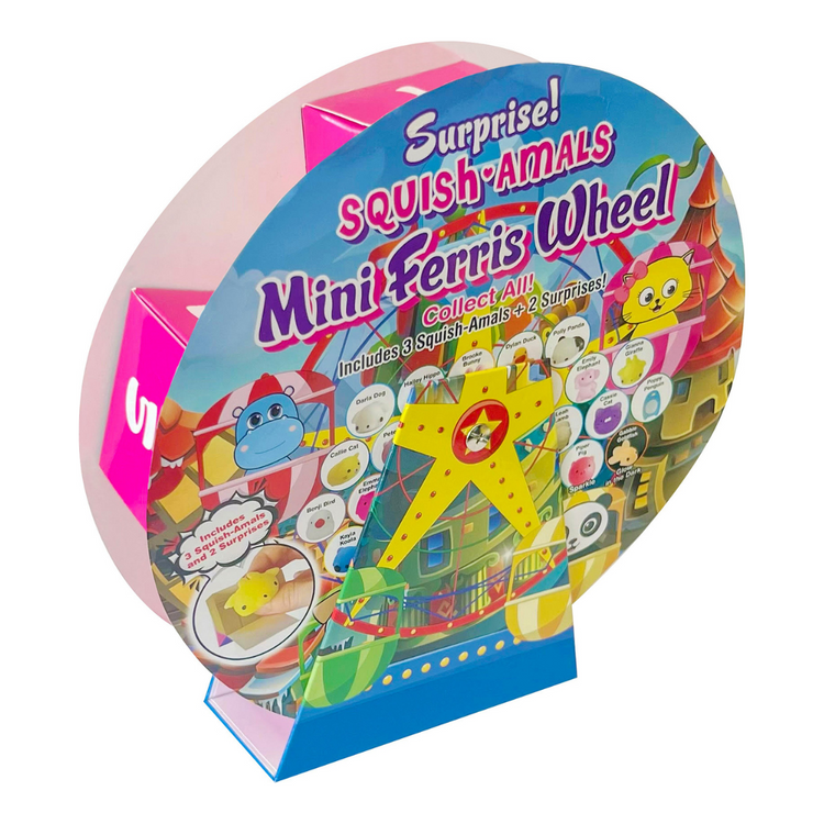 Surprise Ferris Wheel Squish-Amals - CR Toys