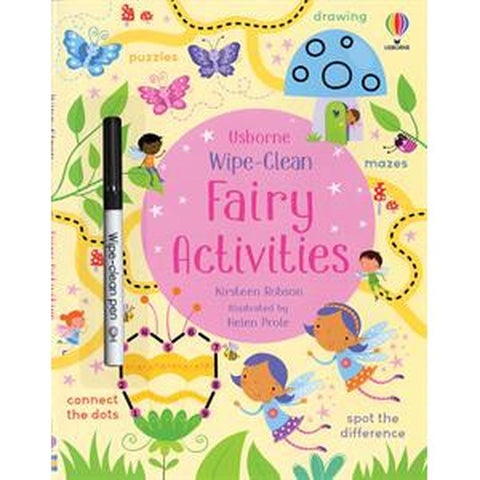 Wipe Clean Fairy Activities