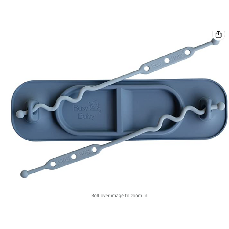 Busy Baby | Mini Mat Pewter