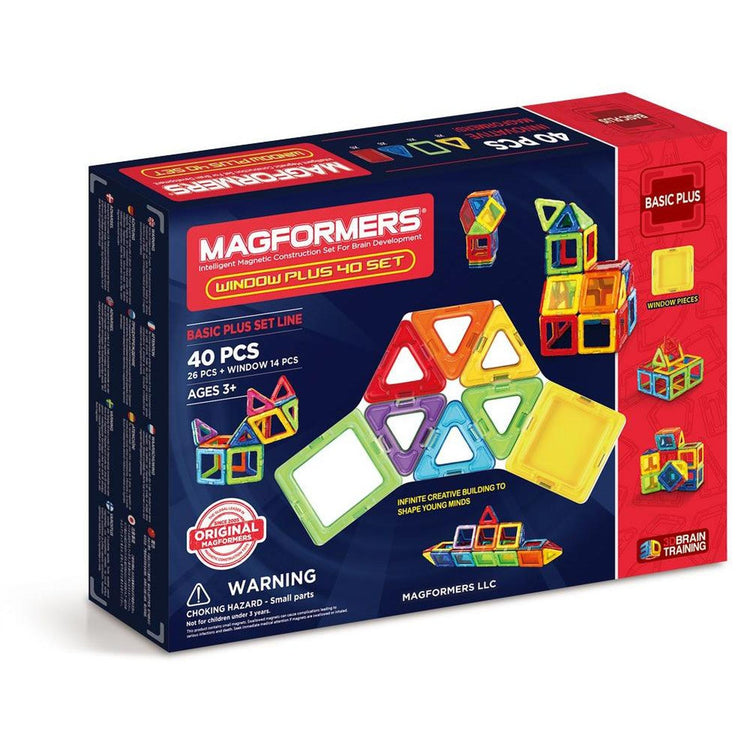 Magformers Window Plus 40Pc Set - CR Toys