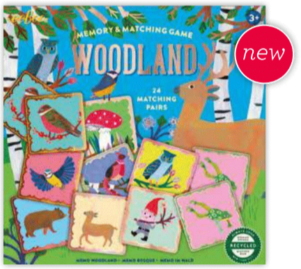 Woodland Memory & Matching Game Mgwnd