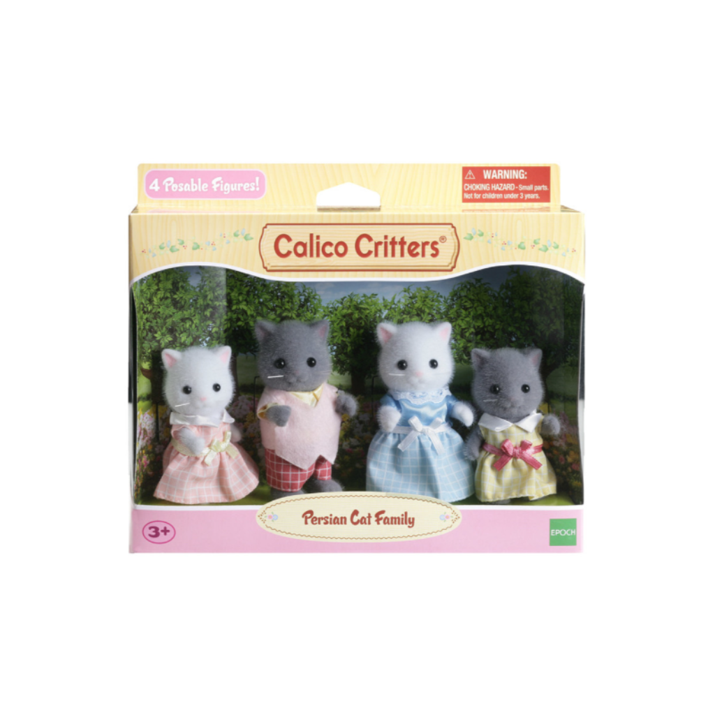 Calico Critters Persian Cat Family CR Toys
