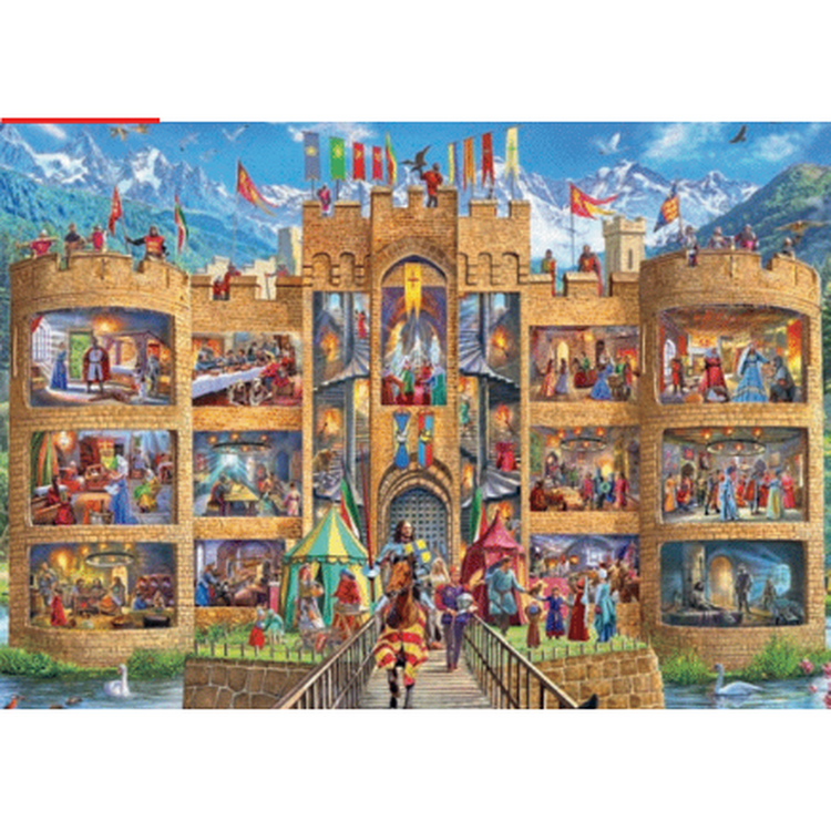 Cutaway Castle 150 Pc Puzzle 12919