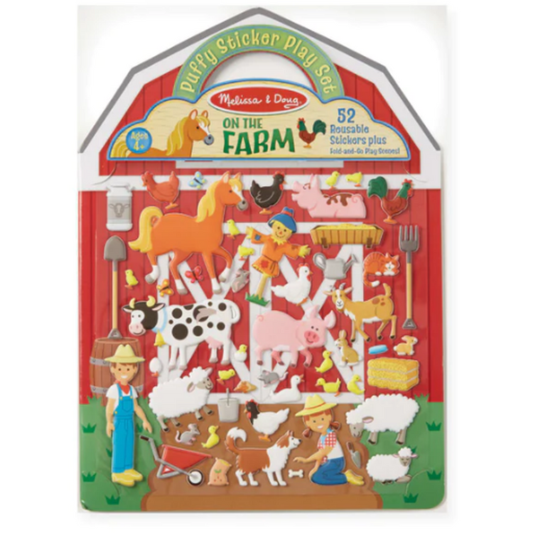 Puffy Sticker Play Set |-On The Farm 9408